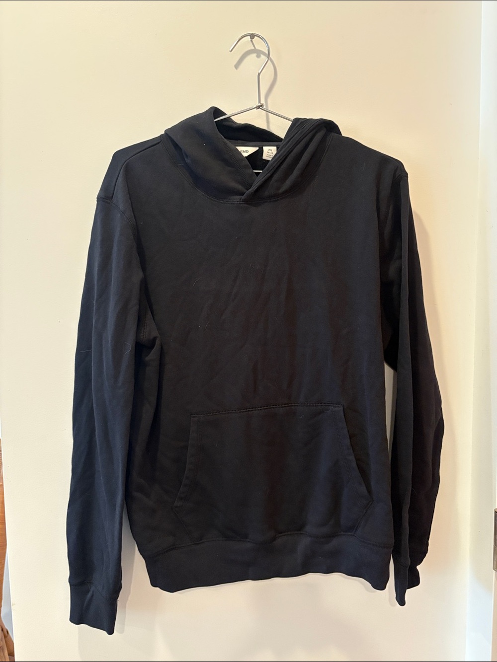 Lands' End Black Women's Pullover Hoodie